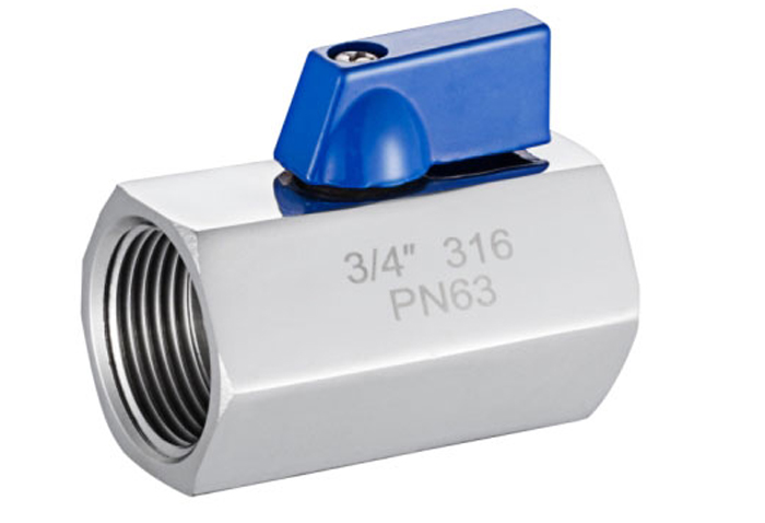 Mini Ball Valve Female Thread PN63