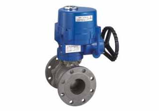 Electric Flanged Ball Valve