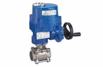 Electric 3PC Ball Valve