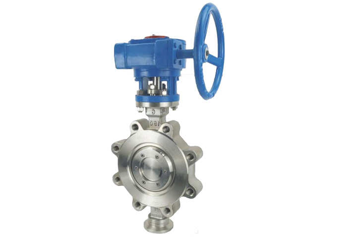 Stainless Steel Lug Type Triple Eccentric Butterfly Valve