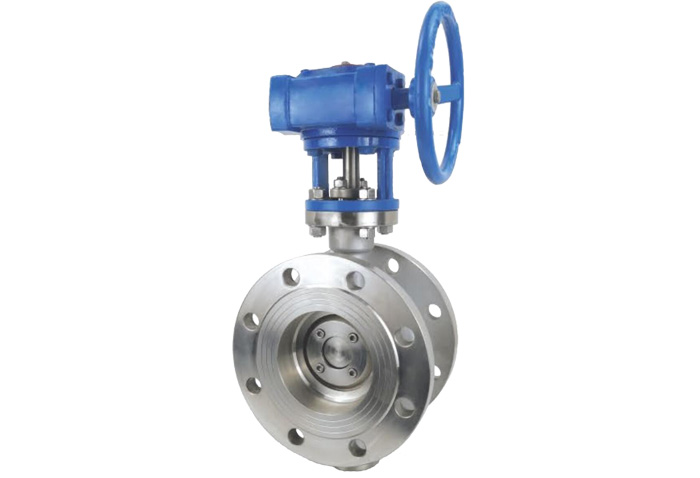 Stainless Steel Flange Type Triple Eccentric Butterfly Valve